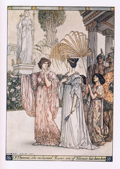 O! Theoroe, She Exclaimed, Teucer Son of Telemon Has Been Here by Herbert Cole